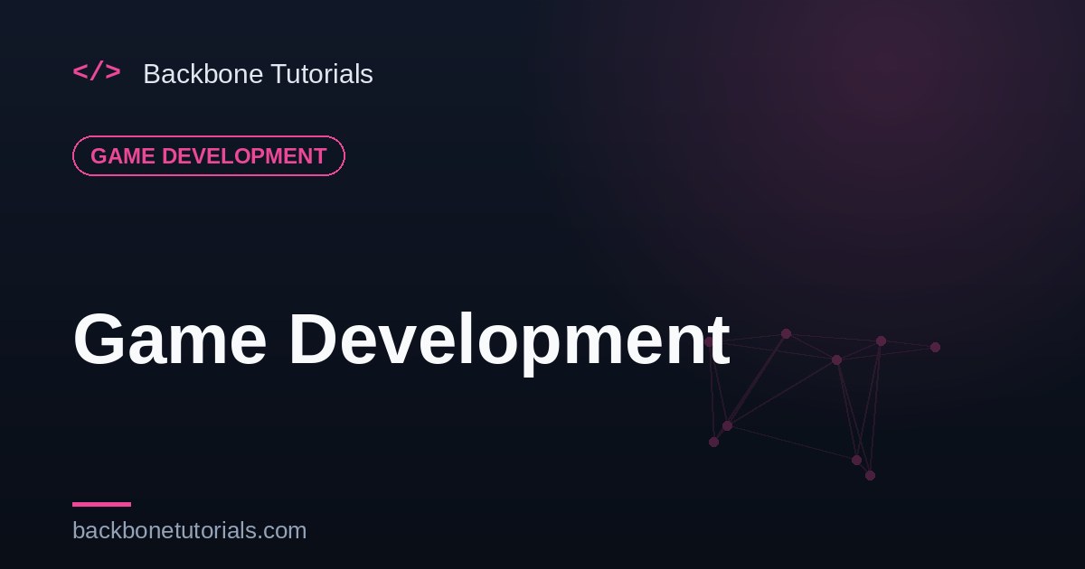 Game Development — Build Games with JavaScript