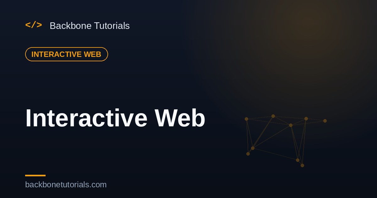 Interactive Web Application Interactive Web — realtime engineering patterns